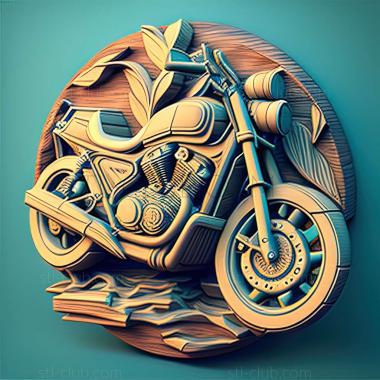 3D model Honda Rebel (STL)